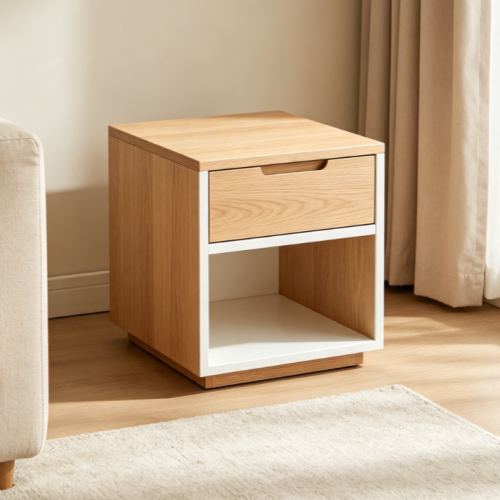 Minimalist Small Storage Side Table