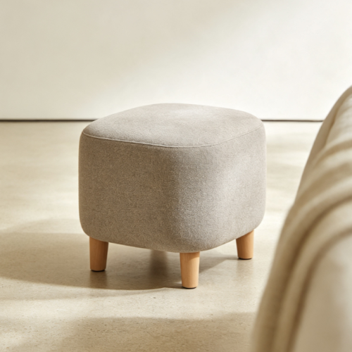 Fabric Single Casual Stool